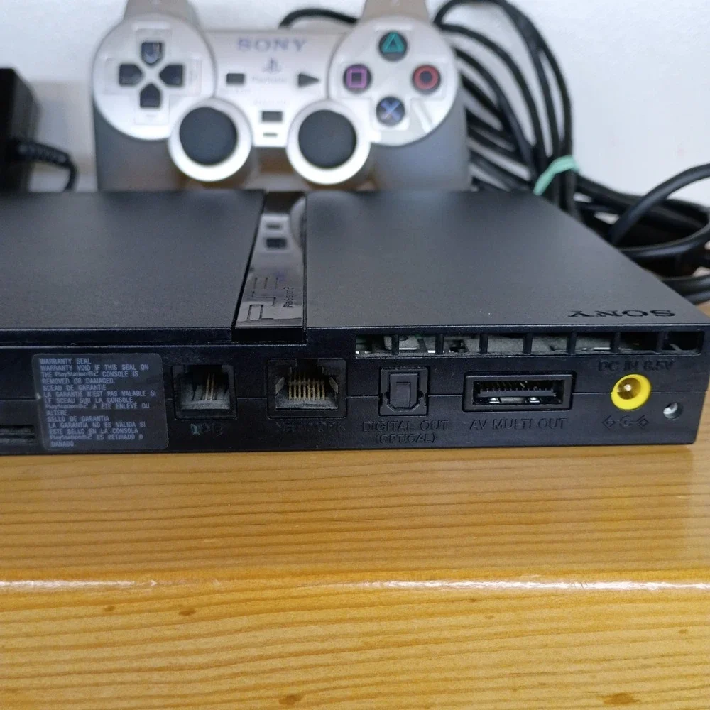 Sony PlayStation 2 PS2 Slim Console SCPH-70012 Black NTSC System